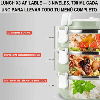 🥗 FreshStack™ – Tu Comida Siempre Fresca y Portátil